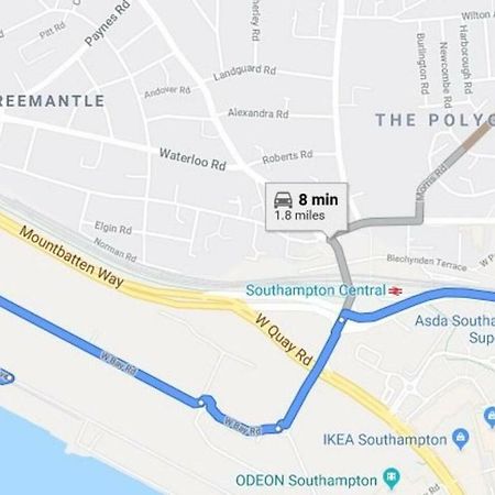 2 Bed Apartment With 2 Ensuites-Near Train Station /Mayflower /City Southampton Zewnętrze zdjęcie